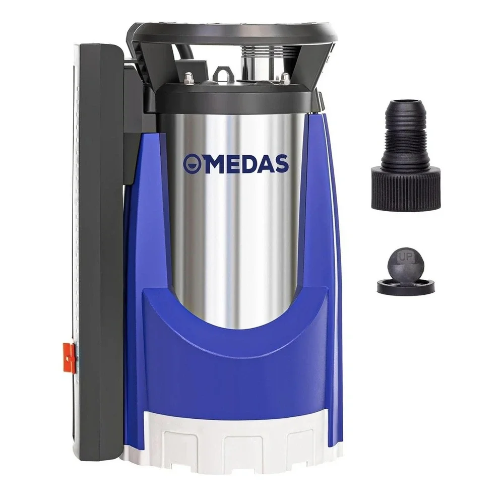 MEDAS 031 Auto Submersible Sump Utility Pump 1HP 3600GPH Clean Water Blue